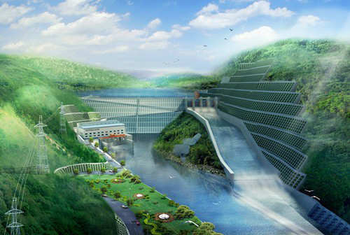 龙州老挝南塔河1号水电站项目